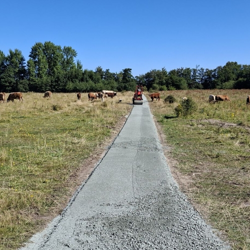 Vedligeholdelse af grussti