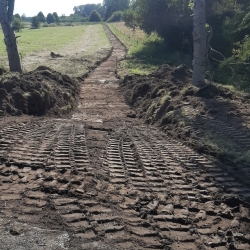 Anlægning af ny grussti