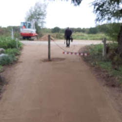 Renovering af grussti Fjordstien