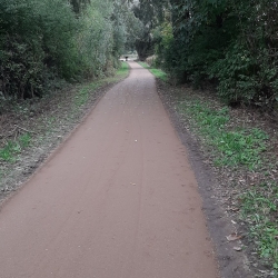 Renovering af grussti Fjordstien