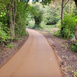 Genopretning af grusstier