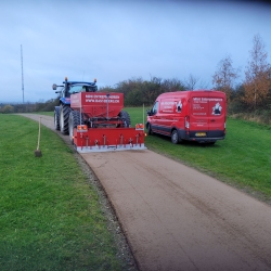 Renovering af grussti