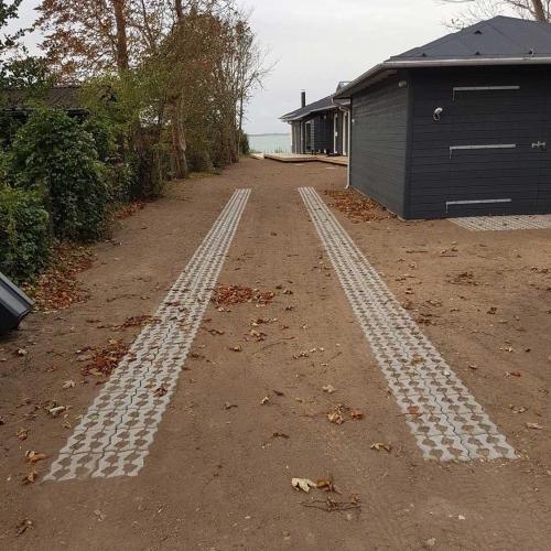 Anlægsarbejde indkørsel