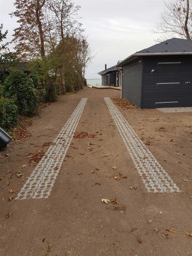 Anlægsarbejde indkørsel